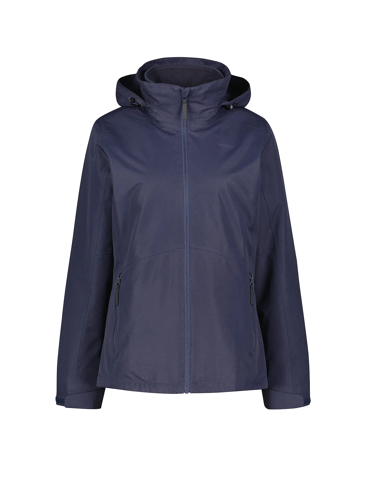 MERU | Damen Wanderjacke Bedfird 2in1 Hoodie | dunkelblau